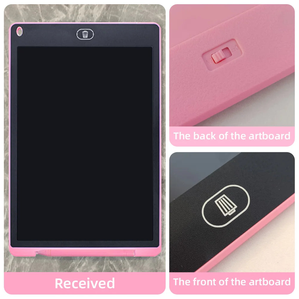 6.5 Inch LCD Writing Tablet Arcane Moonlit Montessori Drawing Board For Kids And Students Portable Reusable Sketch Pad
