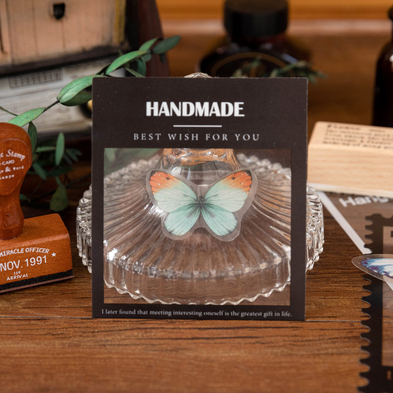 15 Sheets Vintage Photo Film Frame PET Sticker Package DIY Diary Junk