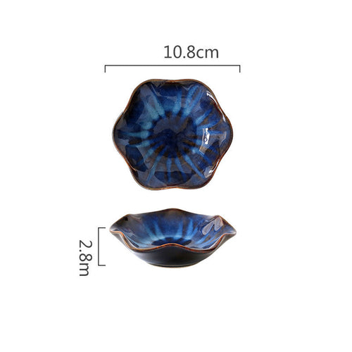 Ceramic Tableware Set Supporting Dishes Spoons Dinner Plates Hotel