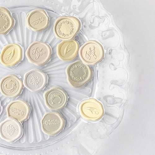 18 Pieces Vintage Wax Seal Stamp Sticker Set For Scrapbooking Journals Planners And DIY Crafts Paper Material