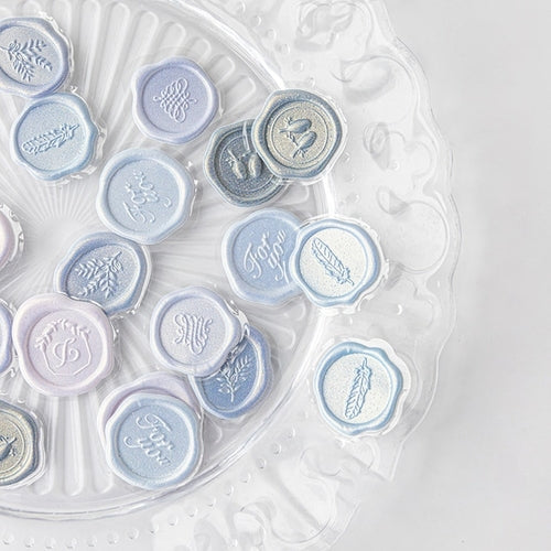 18 Pieces Vintage Wax Seal Stamp Sticker Set For Scrapbooking Journals Planners And DIY Crafts Paper Material