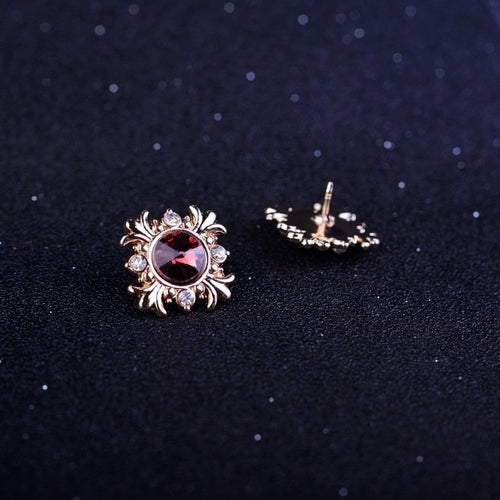 Crystal Cross Rhinestone Brooch Pin Set Two Piece Zinc Alloy Geometric Collar Pins For Men And Women