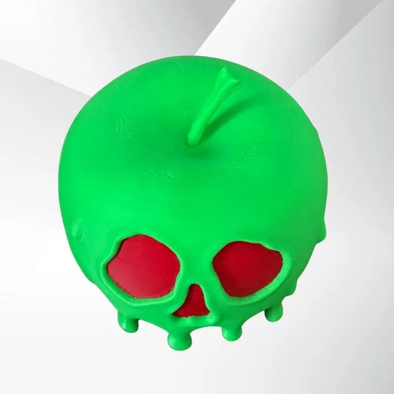 Poison Apple Light | Evil Queen Wicked Witch Decor | Halloween Costume Prop