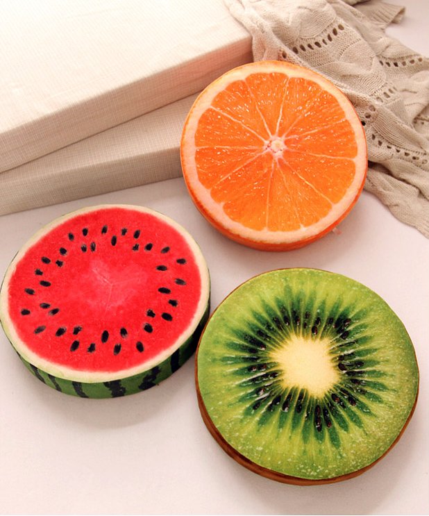 3D Fruit Pillow