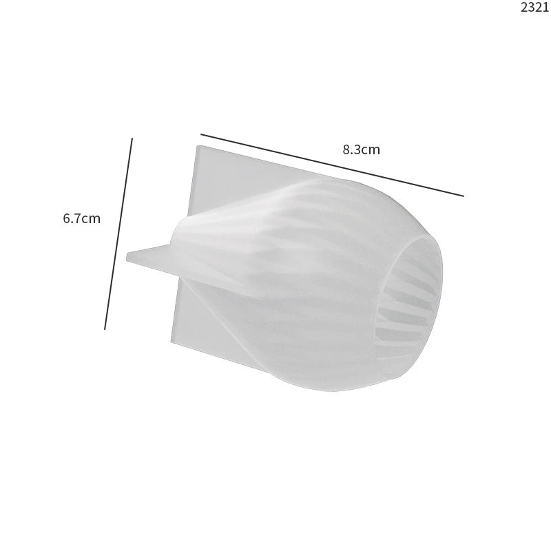 Classical Striped Roman Cylindrical Silicone Candle Mold Columnar Striped DIY Candle Holder Making Design Shape Candle Handmade