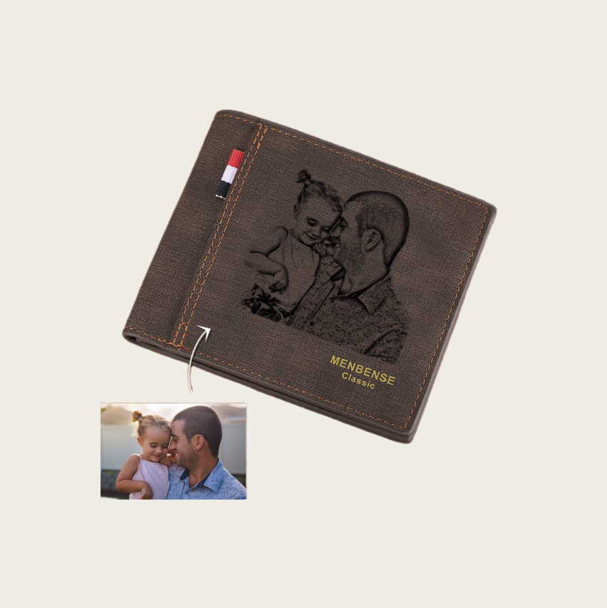 Custom Photo Wallet for Men & Women – Christmas Gift Idea