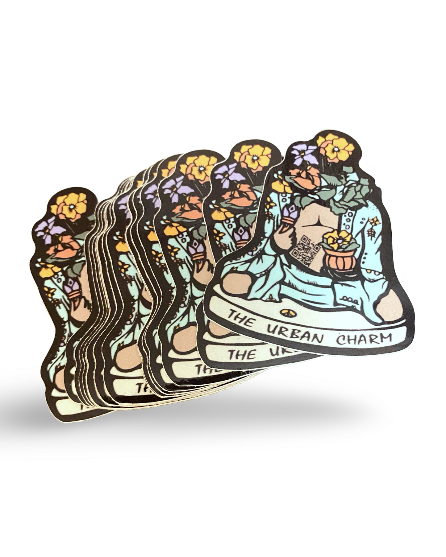 The Urban Charm Buddha Sticker