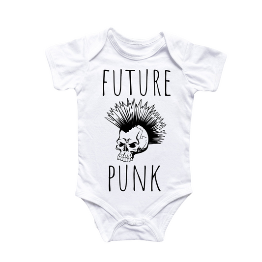 Punk Rock Music - Baby Boy Girl Clothes Infant Bodysuit Funny Cute