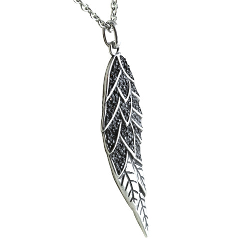 Sparkling Angel Wing Necklace