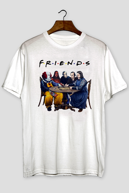 Classic Scary Movie Villains T-Shirt