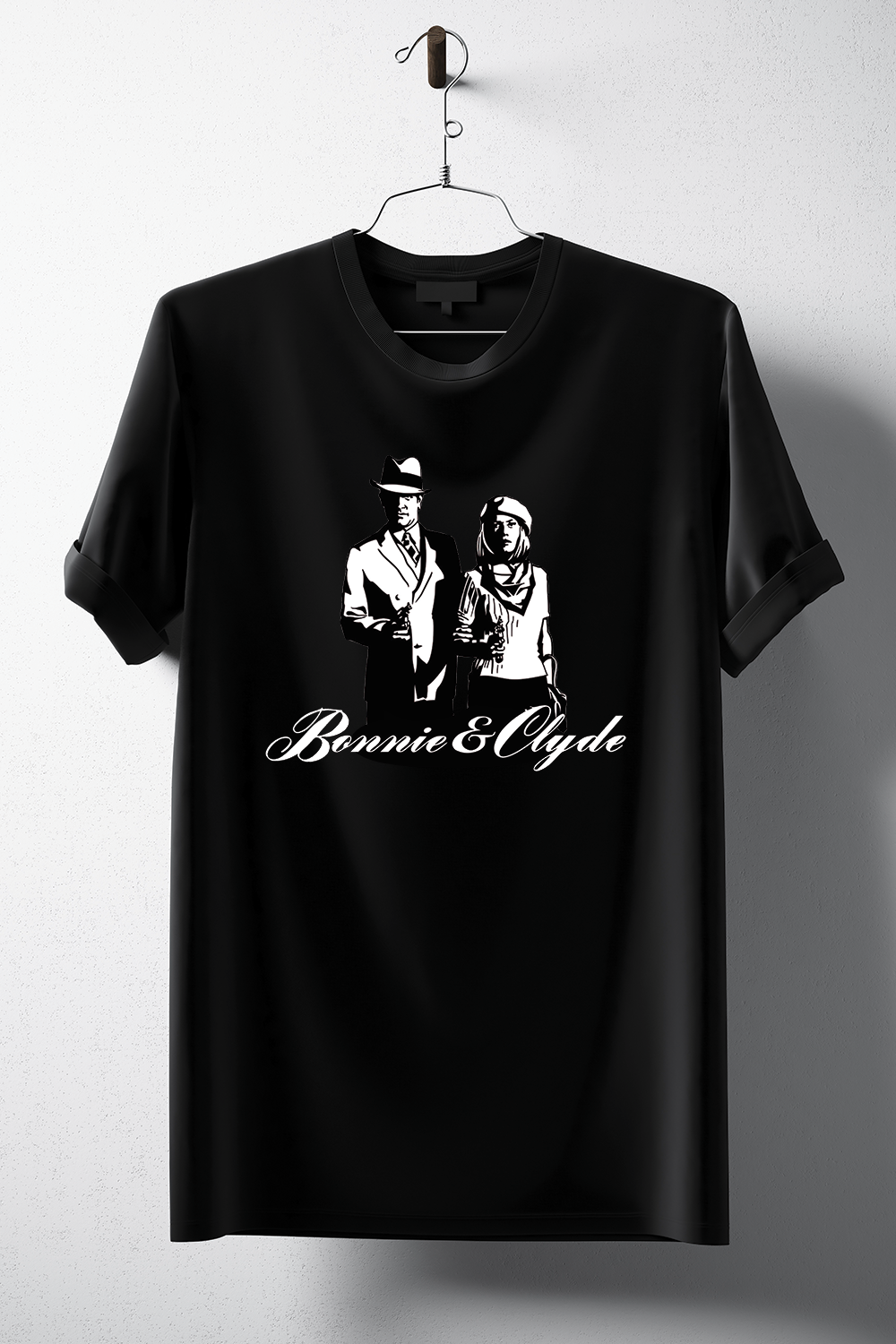 Gangster Bonnie and Clyde T-Shirt