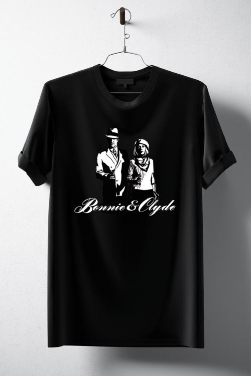 Gangster Bonnie and Clyde T-Shirt