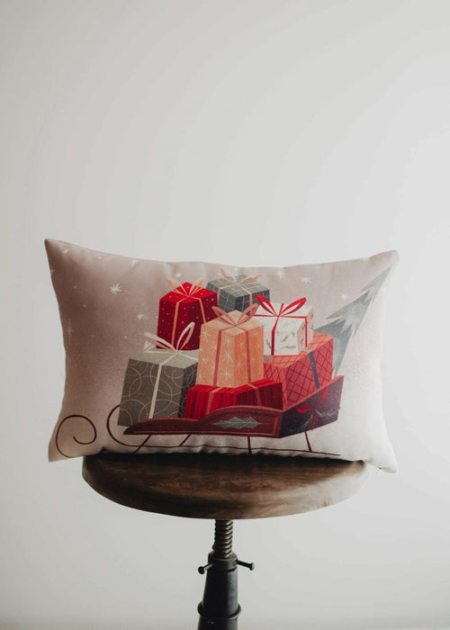 Gift Sleigh Pillow