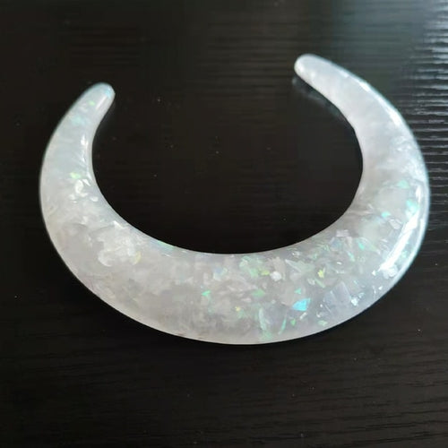 Goddness Moon Hair Forks Celestial Hair Stick Pagan Hair Jewelry For