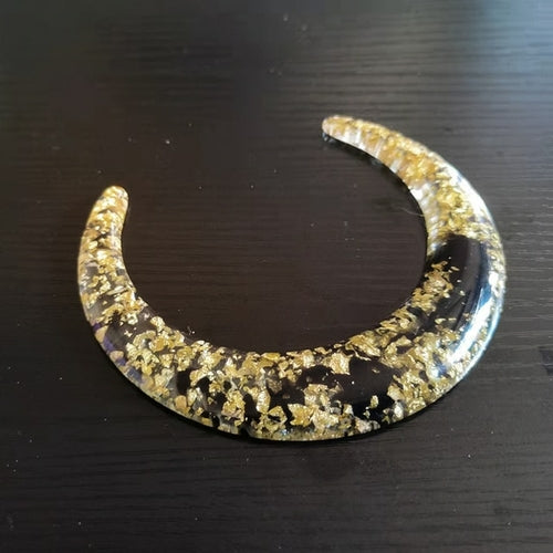 Goddness Moon Hair Forks Celestial Hair Stick Pagan Hair Jewelry For