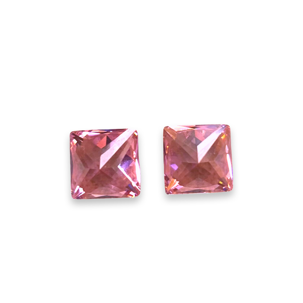 Pink Tourmaline Cubic Zirconia AAA quality Lab-grown Gemstone Loose