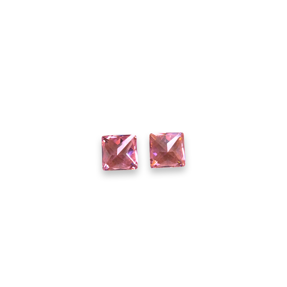 Pink Tourmaline Cubic Zirconia AAA quality Lab-grown Gemstone Loose