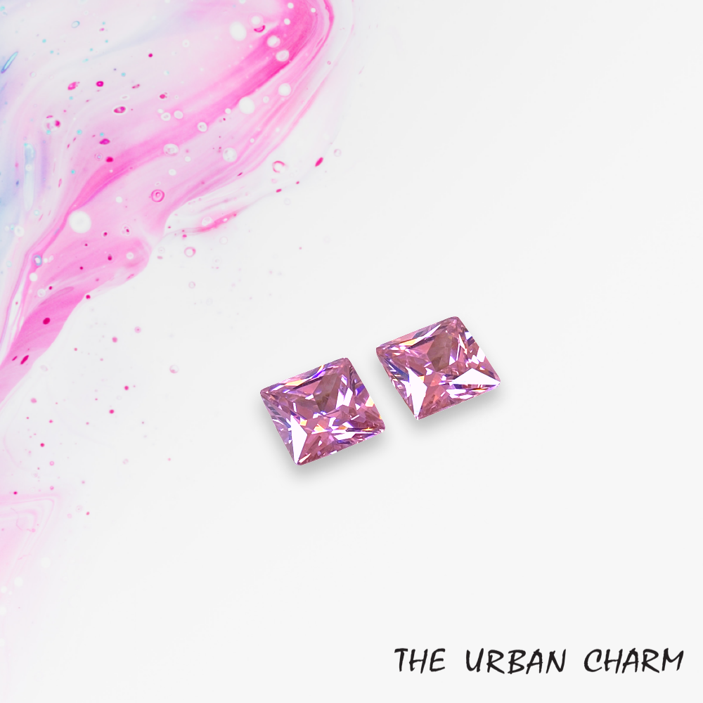 Pink Tourmaline Cubic Zirconia AAA quality Lab-grown Gemstone Loose