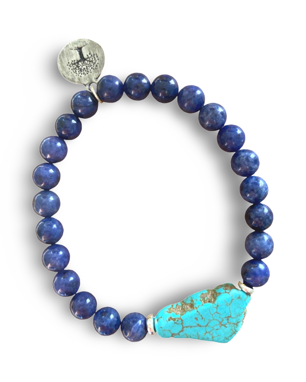 Lapis Lazuli Turquoise Protection Bracelet Enchanted Shadows