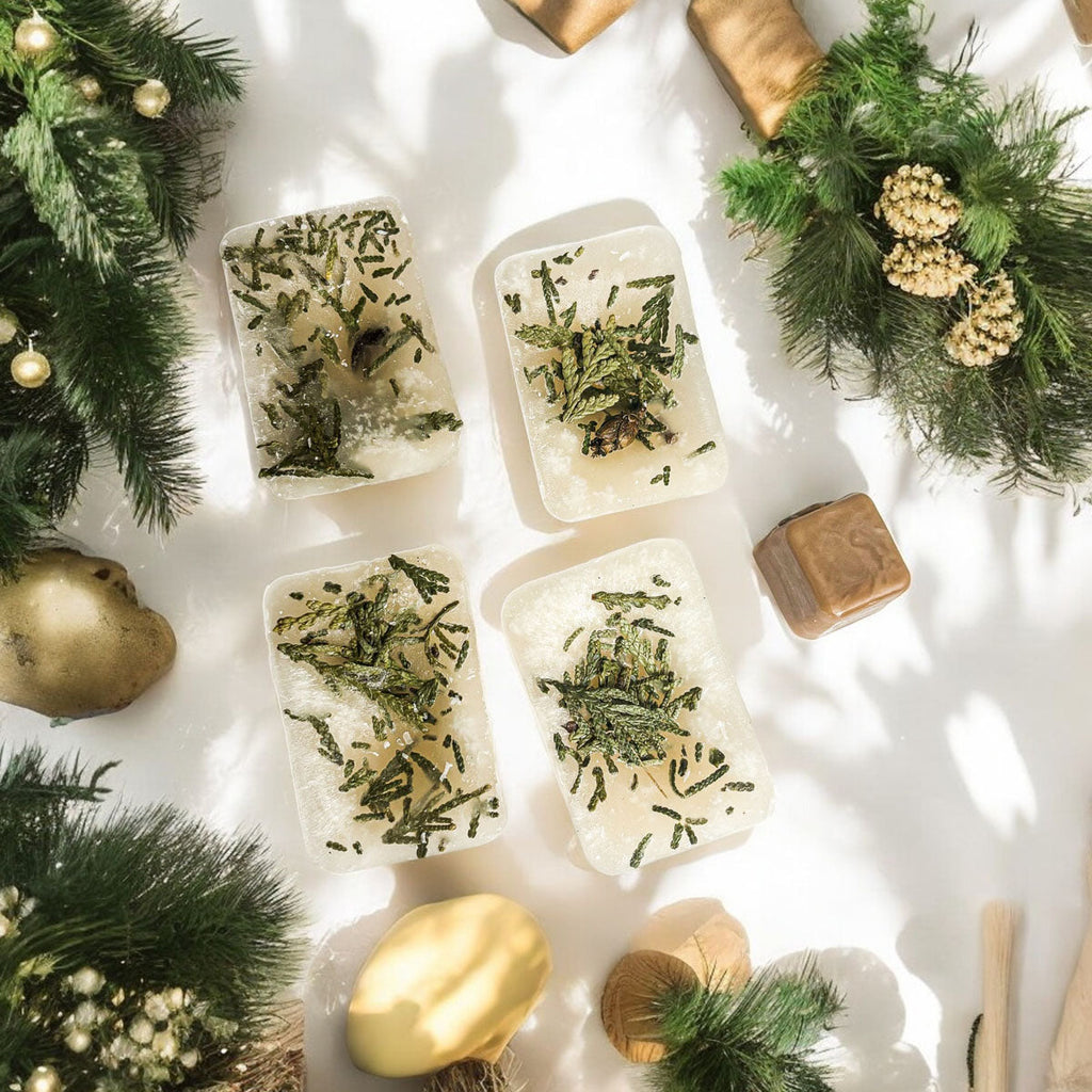 Christmas Tree XL Melts Celestial Gothic Evergreen Scent With Cedar Tips For Free Spirited Witchy Fashion Lovers