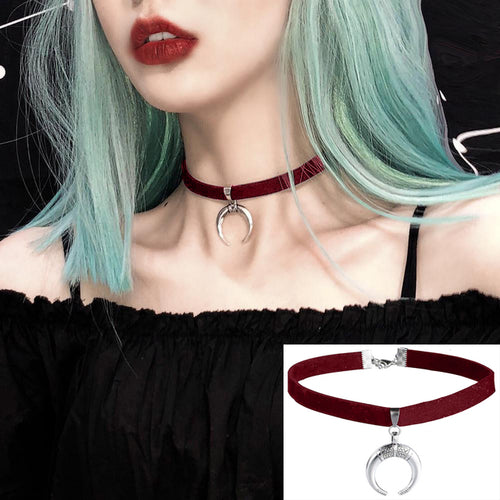 Korean Fashion Velvet Choker Necklace For Women Vintage Sexy Lace