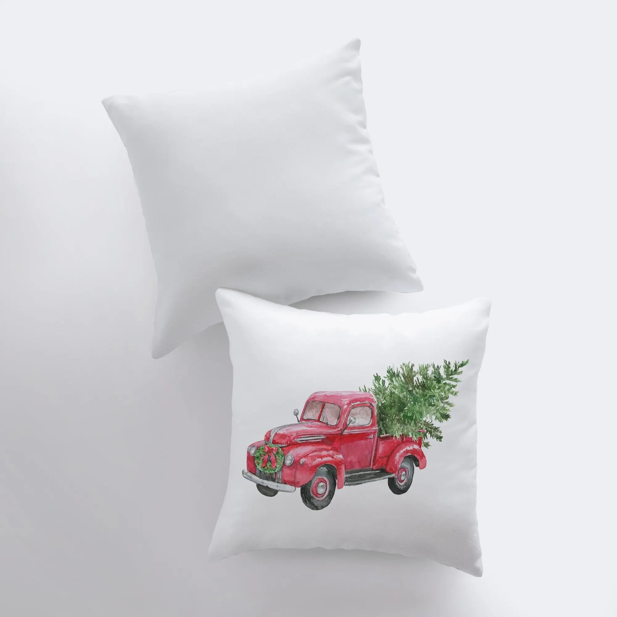 Christmas Truck Pillow