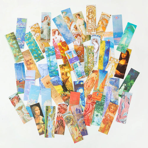 Yoofun 50sheets Vintage Washi Paper Sticker Book butterflies Natural