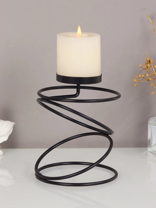 Ins Luxury Style Metal Candle Holders Simple Golden Wedding Decoration