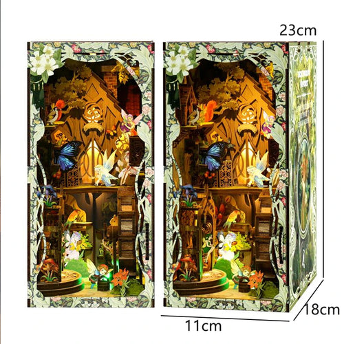 DIY Book Nook Kit 3D Miniature Wooden Doll House Photo Frame Ornament