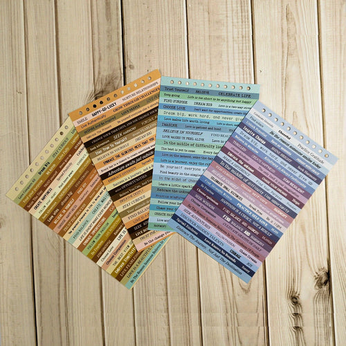 40 Sheets Colorful Small Talk Stickers With Inspirational Quotes For Journaling Planners Scrapbooking And Crafts