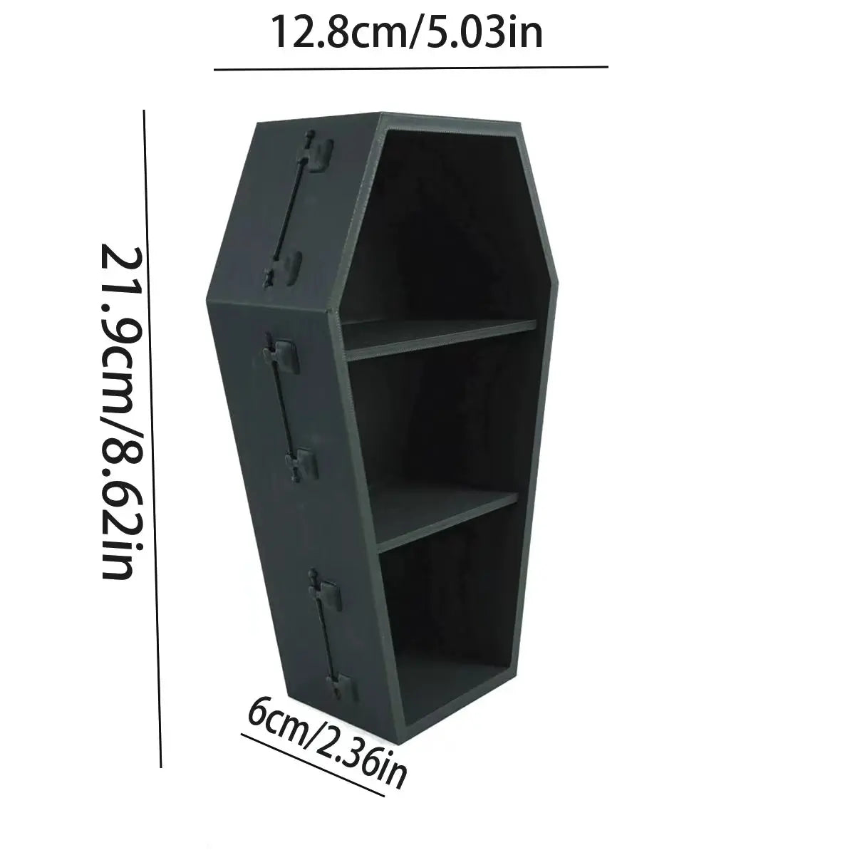 Coffin Storage Box 3D Printed Gothic Halloween Decor For Gothic Home Decor Enthusiasts Hauntingly Unique