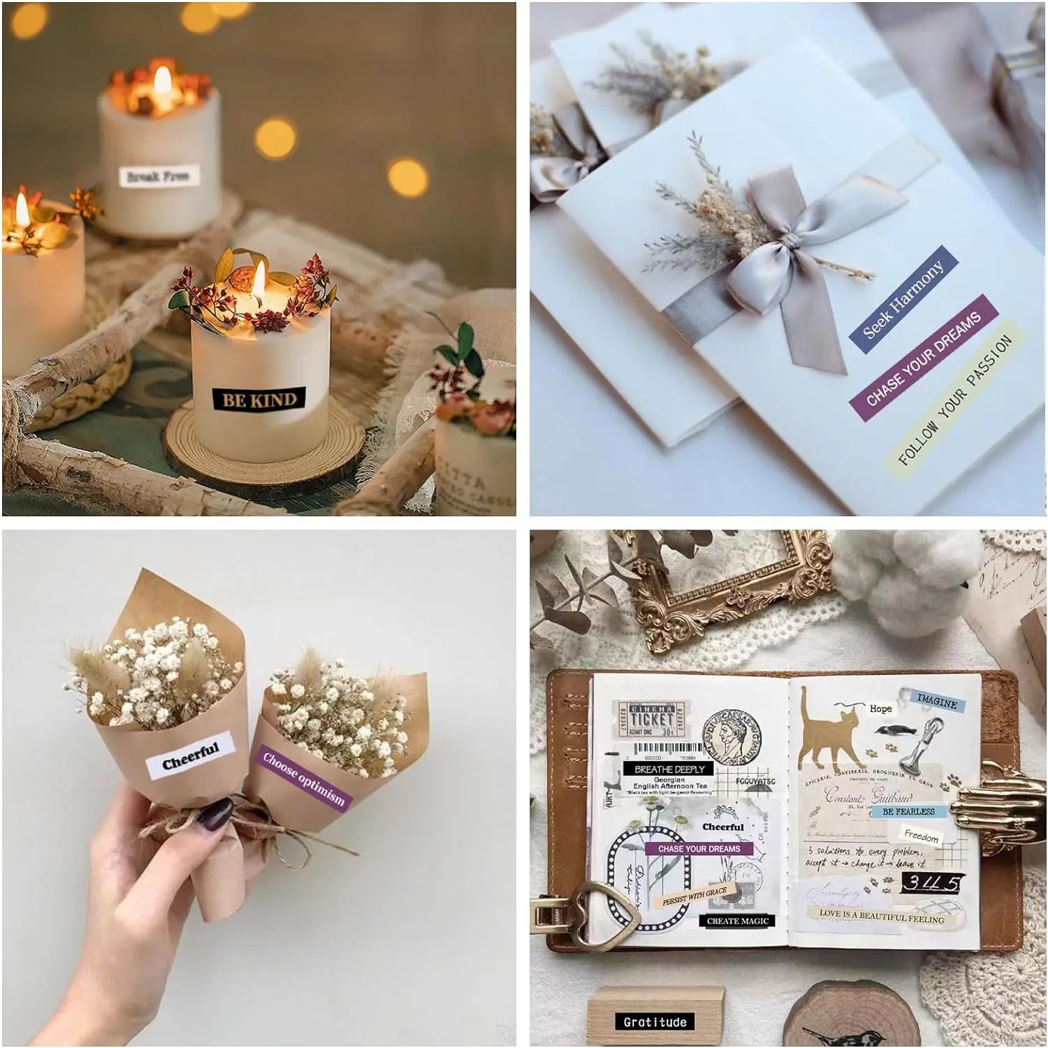 40 Sheets Colorful Small Talk Stickers With Inspirational Quotes For Journaling Planners Scrapbooking And Crafts