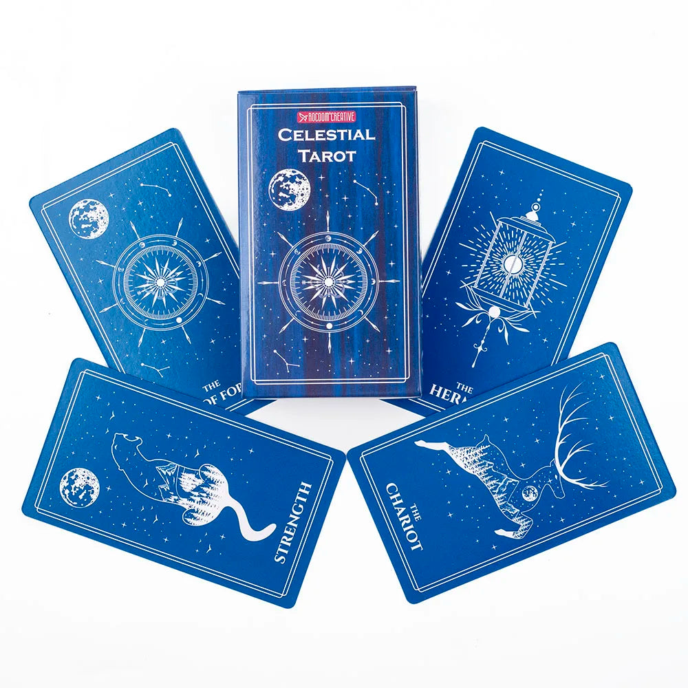 Celestial Tarot filled with the mysterious atmosphere of cosmic