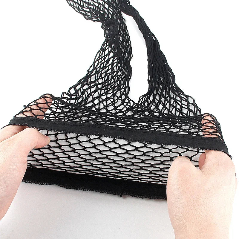 Simplejewejl Hot Women Long Sexy Hollow Out Fishnet Stockings