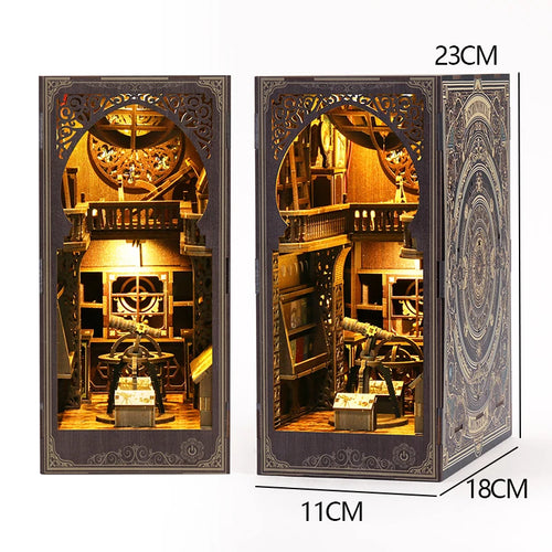 DIY Book Nook Kit 3D Miniature Wooden Doll House Photo Frame Ornament