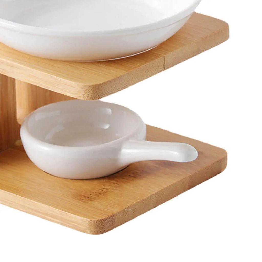 Ceramic Essential Oil Burner with Candle Holder Scented Wax Melt