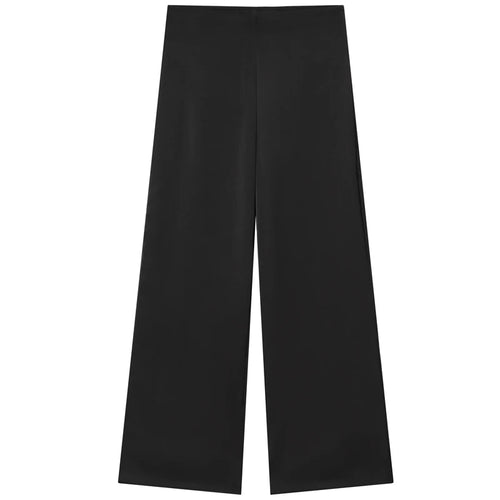 HXAO Satin Pant Sets Women's Two Pieces Set Strapless Off Shoulder