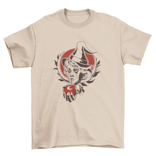Halloween season witch t-shirt