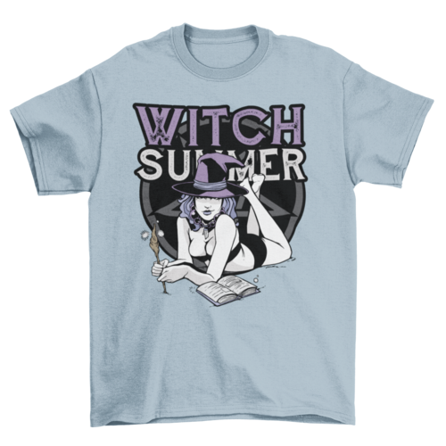 Summer witch magic spells t-shirt