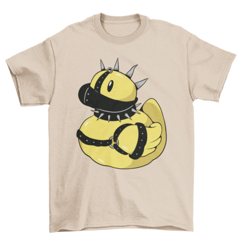 Punk rubber duck toy t-shirt