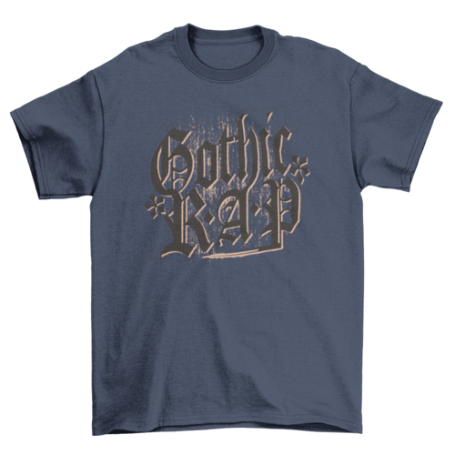Gothic rap t-shirt