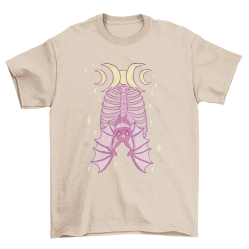 Mystical witch bat t-shirt