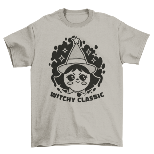 Witchy classic retro cartoon t-shirt