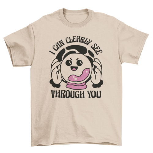 Crystal ball modern witch t-shirt