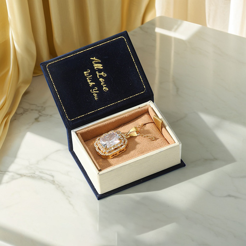 Book Shape Jewelry Box Ring Box Necklace Box Multicolor Gift Box Gift For Lover For Her (Box Only No Jewelry Included)