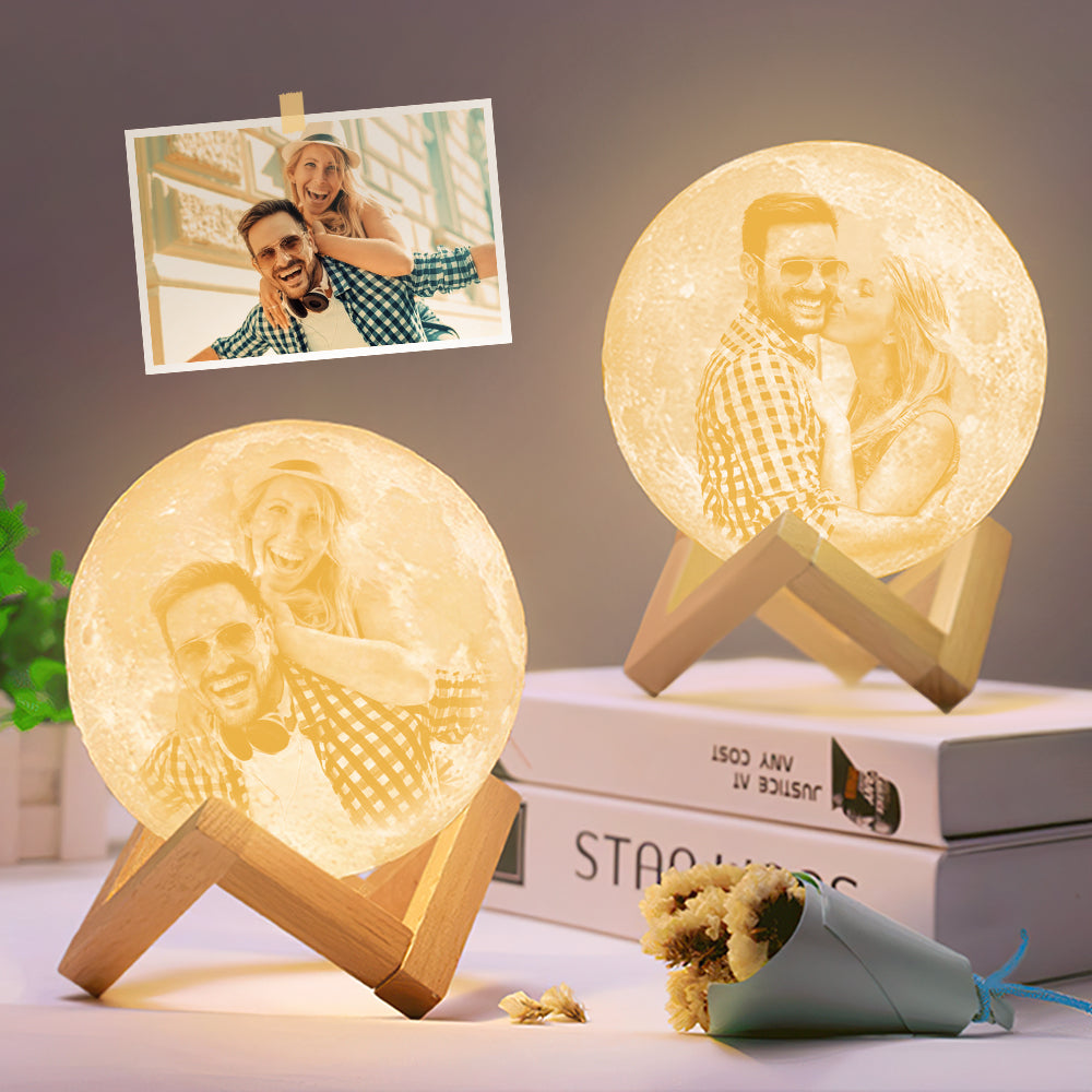 Enchanted Moon Lamp - Custom Photo Luna Light