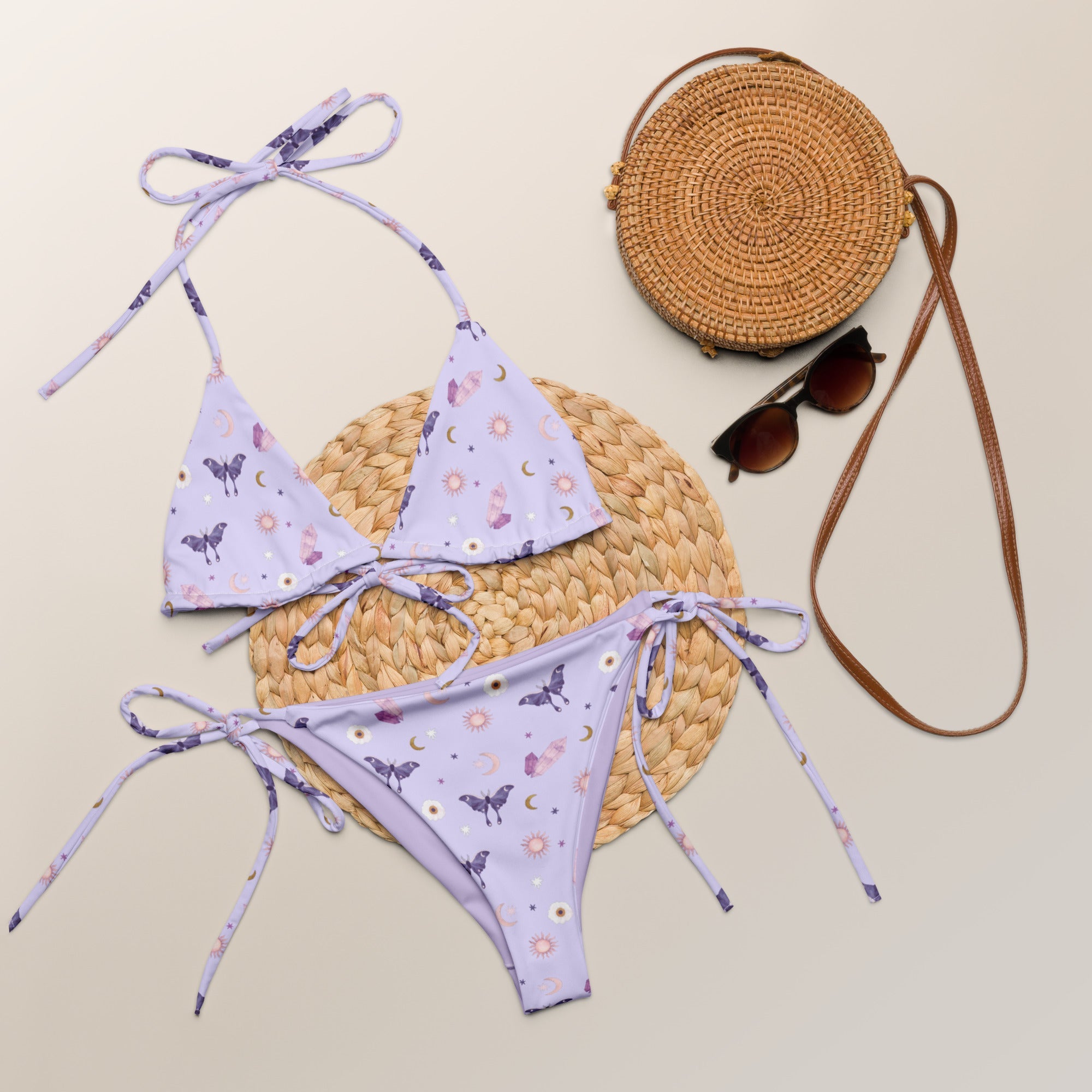 Crystal Moon Moth String Bikini | Goddess Provisions