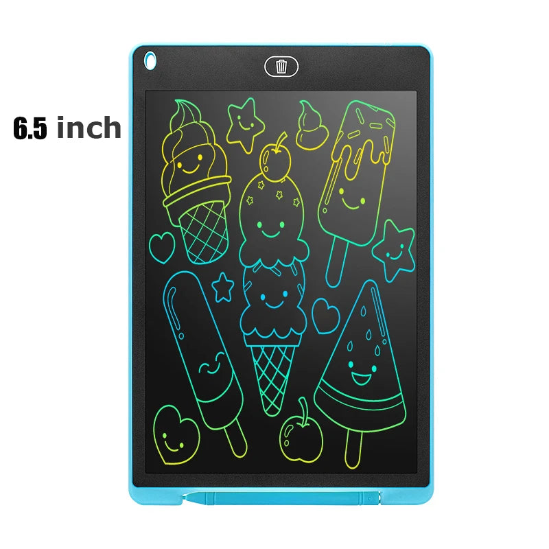 6.5 Inch LCD Writing Tablet Arcane Moonlit Montessori Drawing Board For Kids And Students Portable Reusable Sketch Pad