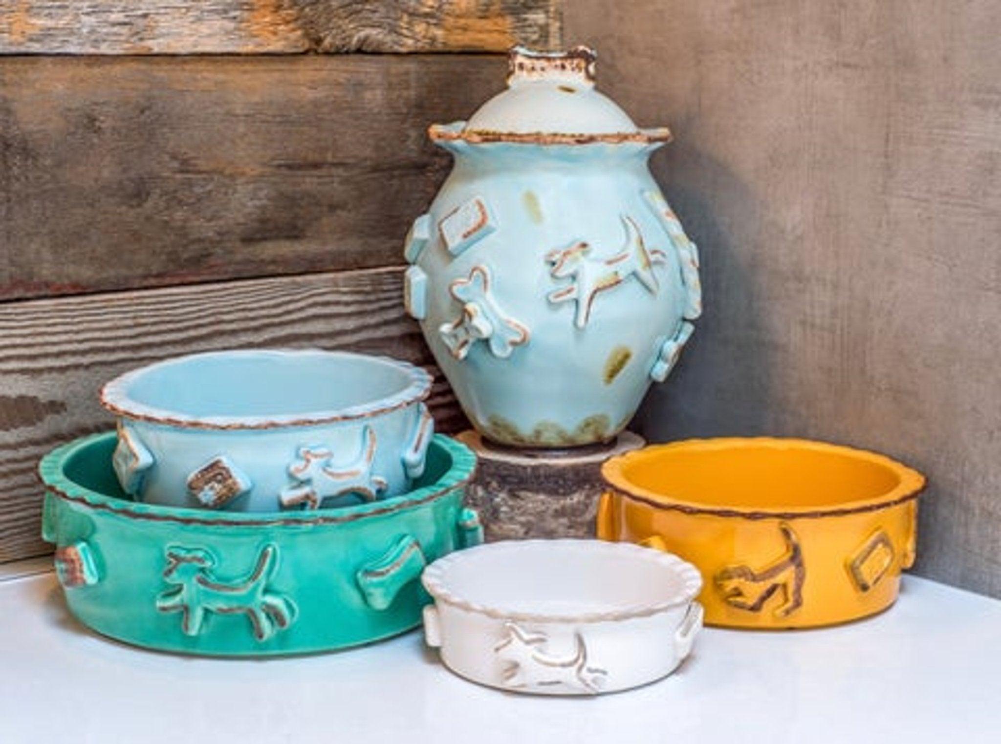 Carmel Ceramica Premium Stoneware Dog Bowl