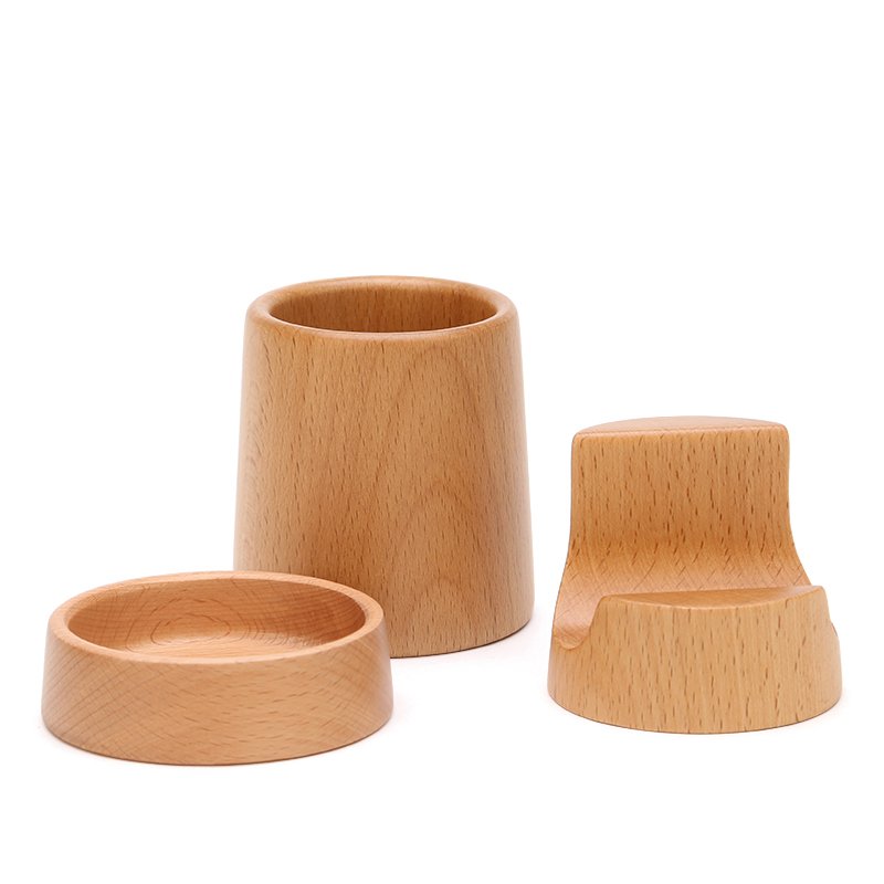 Wooden Holder Set